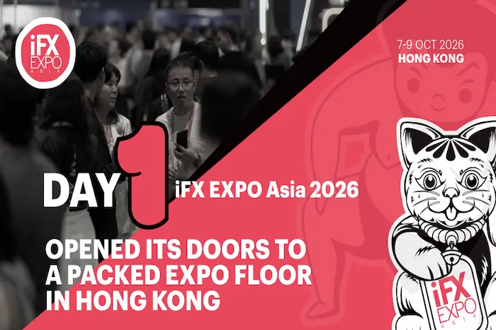 iFX EXPO Asia 2026 Day One opening in Hong Kong