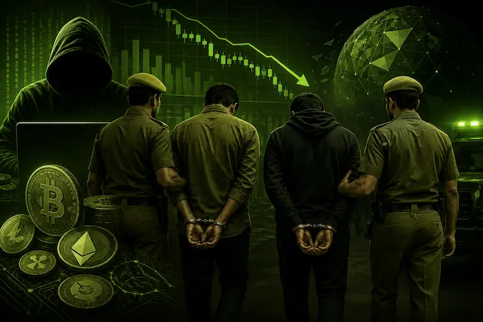 Jaipur police arrest two suspects in a crypto investment scam