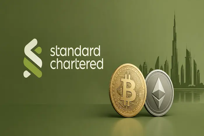 Standard Chartered Bitcoin and Ether trading service for wealthy clients in the UAE